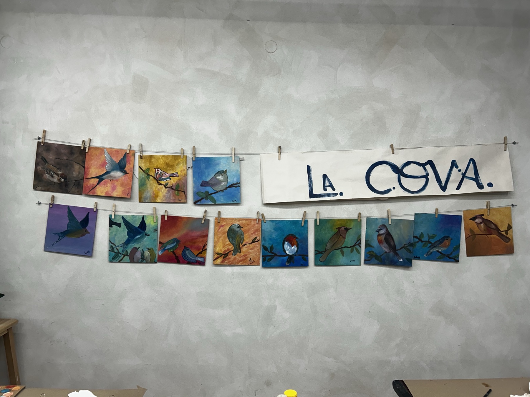 Proceso de pintura en LaCova